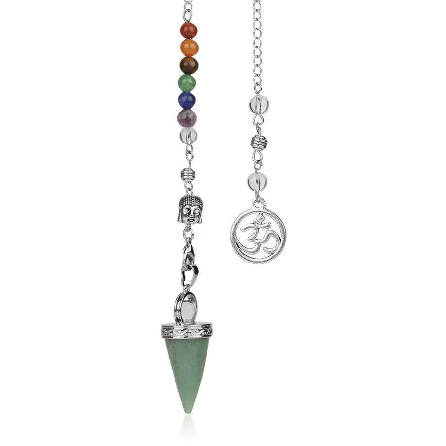 Chakra Reiki Pendulum - Divination Tool for Inner Balance and Energy Healing - HigherFrequencies