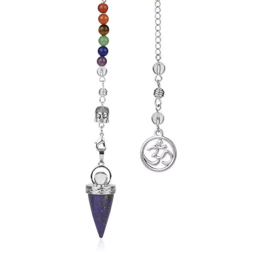 Chakra Reiki Pendulum - Divination Tool for Inner Balance and Energy Healing - HigherFrequencies