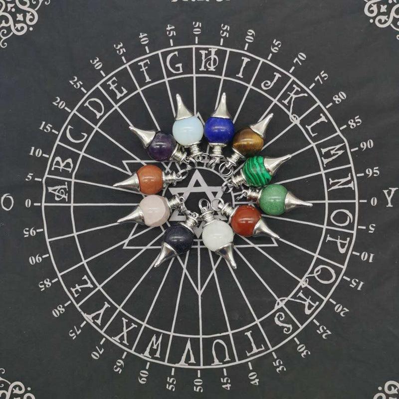 Divination Tarot Tablecloth - Multi-Purpose Cloth for Tarot, Pendulum, Magic, Pentacle, Runes, and Altar - HigherFrequencies