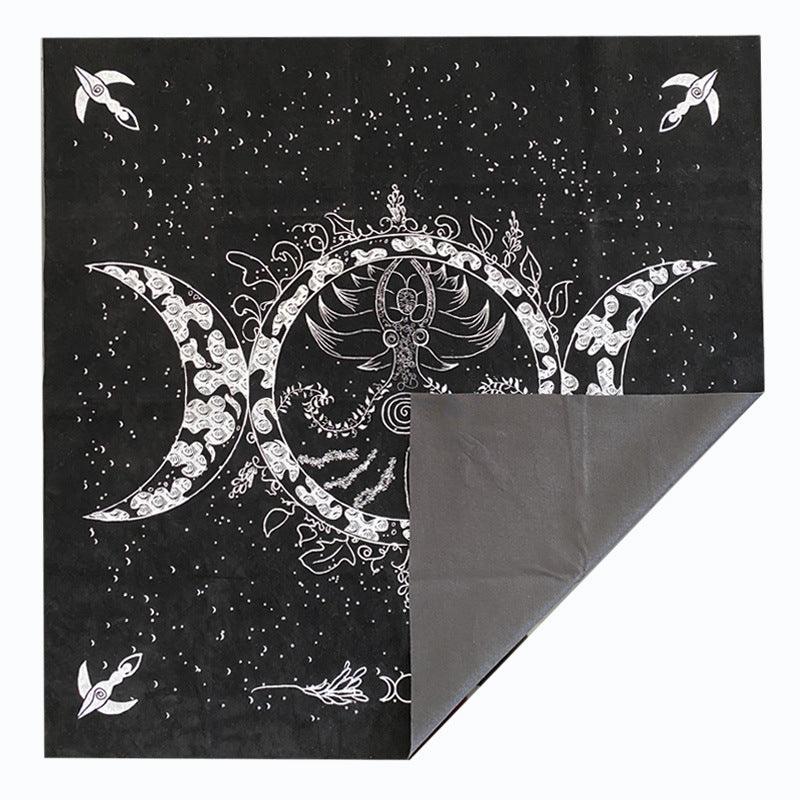 Divine Tarot Oracle Card Divination Tablecloth - Sacred Cloth for Intuitive Readings - HigherFrequencies