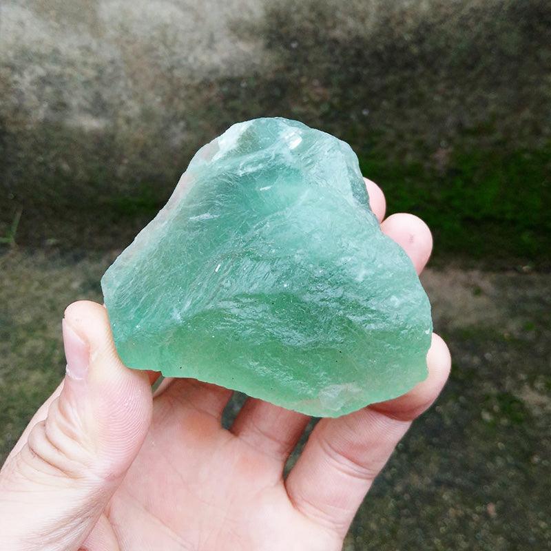 Energy Clearing Fluorite: Natural Brazilian Green Crystal Stone | Higher Frequencies - HigherFrequencies