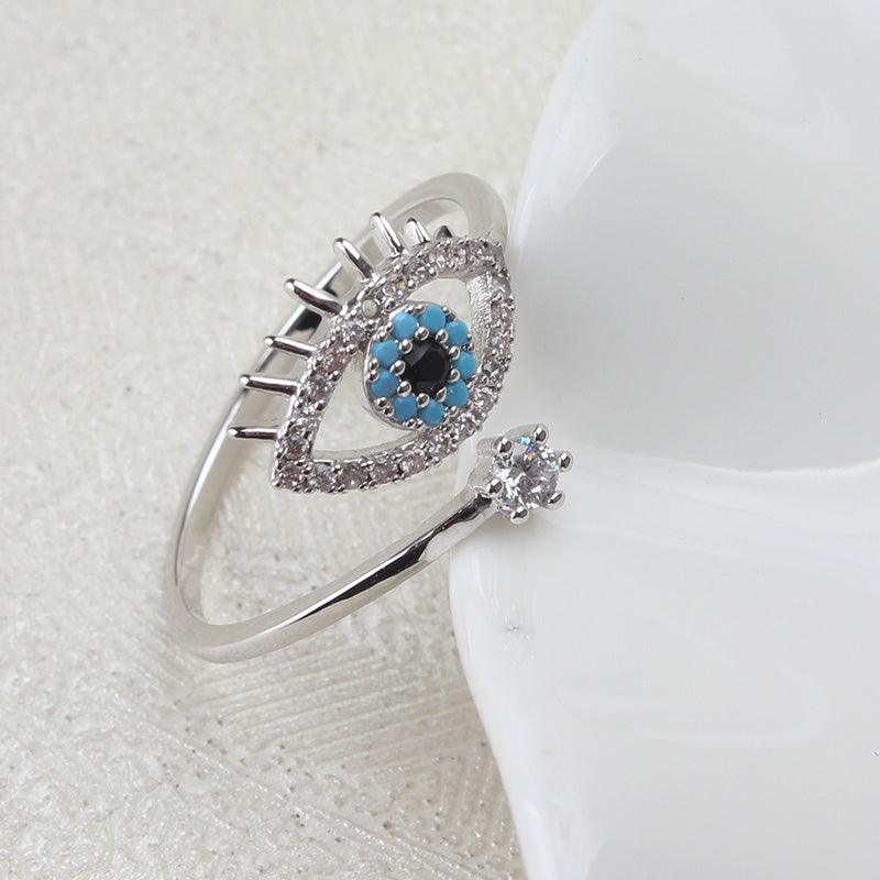 EVIL EYE PROTECTION RING - HigherFrequencies