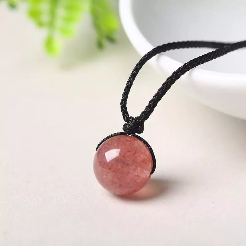 Handmade Natural Gemstone Pendant Necklace for Everyday Style | Higher Frequencies - HigherFrequencies