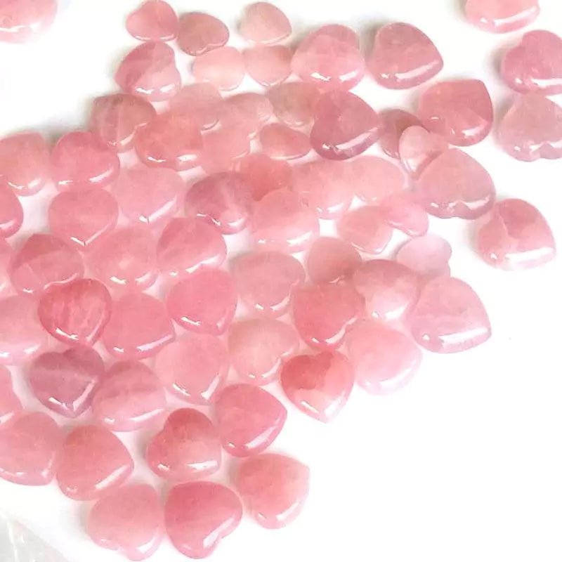 Heart-Shaped Rose Quartz Crystals: Express Love & Affection - HigherFrequencies