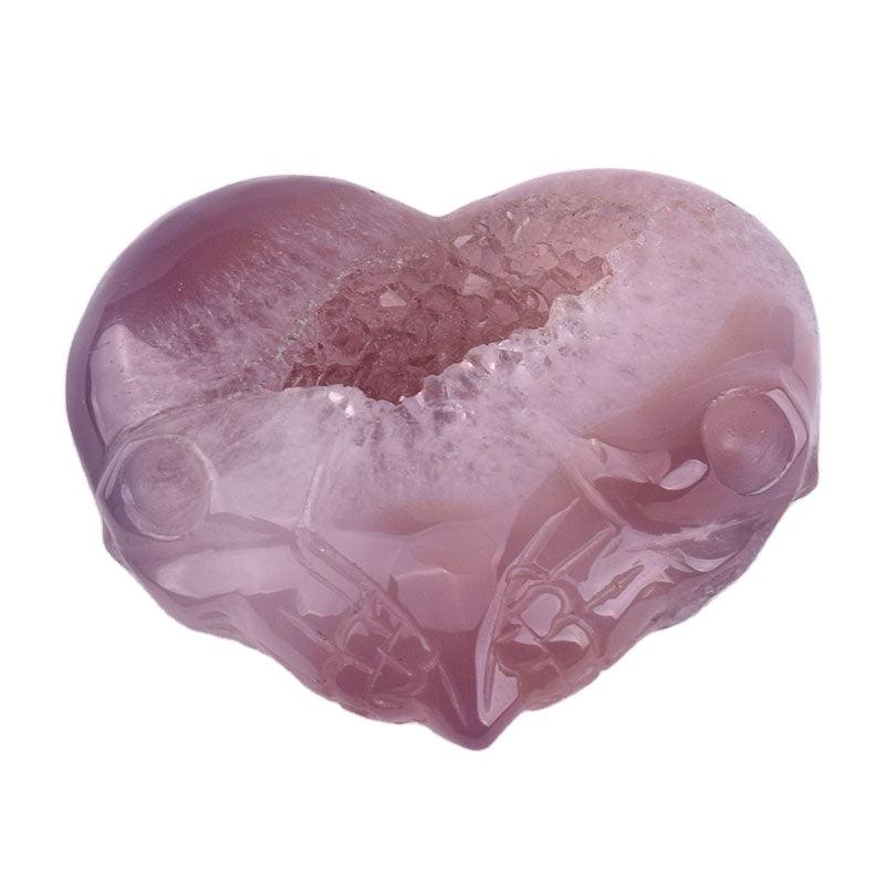 Massive Hand-Carved Rose Quartz for Love & Compassion |Higher Frequencies - HigherFrequencies