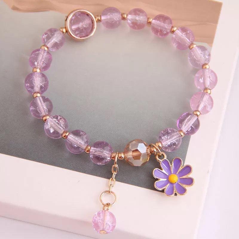 Mother Daughter Cute Powder Crystal Bracelets | Higher Frequencies - HigherFrequencies