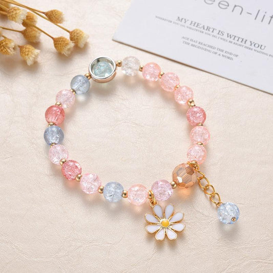 Mother Daughter Cute Powder Crystal Bracelets | Higher Frequencies - HigherFrequencies