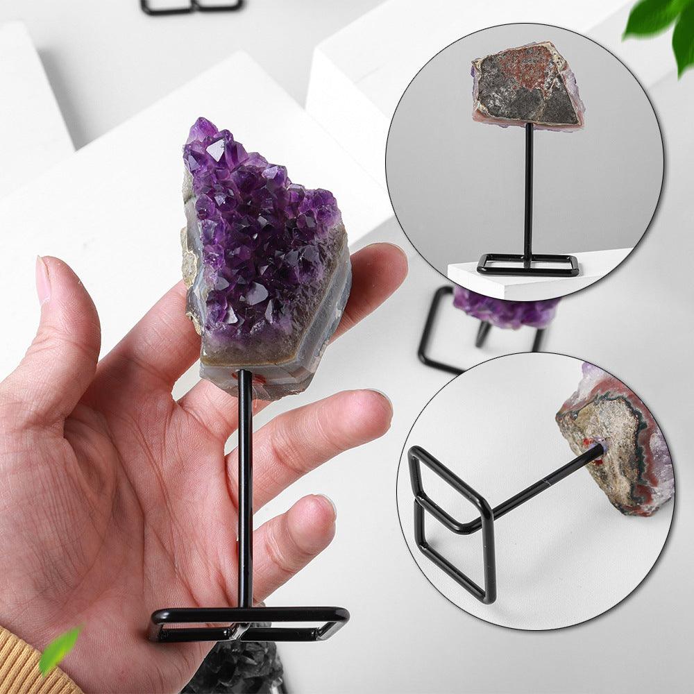 Raw Amethyst Ore Crystal Tooth Ornament For Energy Purification | Higher Frequencies - HigherFrequencies